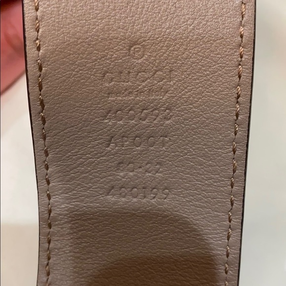 Gucci Logo Belt size 80 100% AUTHENTIC - Picture 3 of 3
